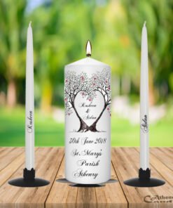 Wedding Unity Candle Set Tree