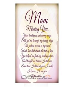 Memory Candle Mum Missing You