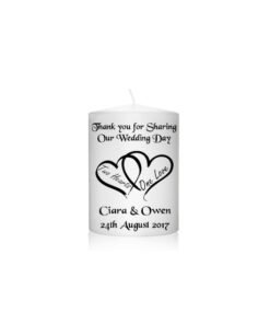 Wedding Favour Two Hearts