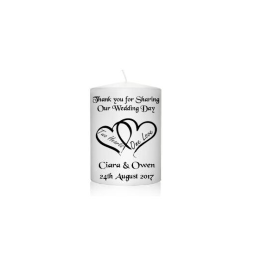 Wedding Favour Two Hearts