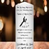 Wedding Remembrance Candle Black