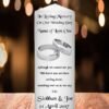 Wedding Remembrance Candle Silver Ring with Diamond