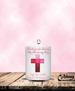 Christening Candle Girl New Cross 0376