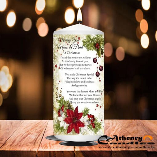 Christmas Memory Candle 0978