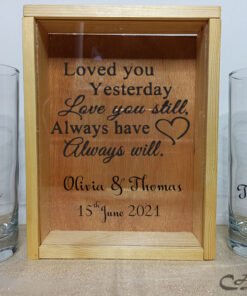 Loved You, Rustic Wood Sand Ceremony Set