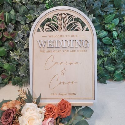 Personalised Wedding Welcome Signs